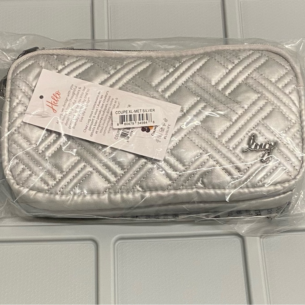 NWT Lug Coupe XL - Metallic Silver